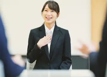 面接の画像