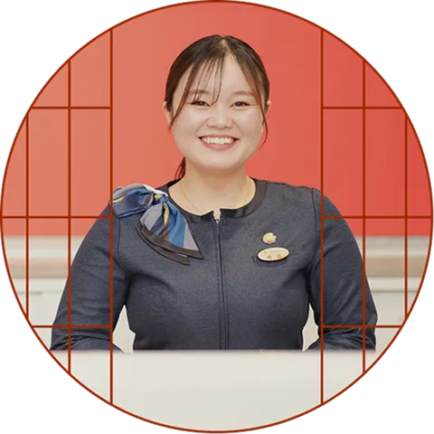 店舗事務 渡部 弥結さんの画像